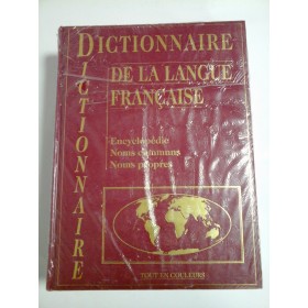 DICTIONNAIRE  DE  LA  LANGUE  FRANCAISE  Encyclopedie; Noms communs; Noms propres  (Tout en couleurs) -